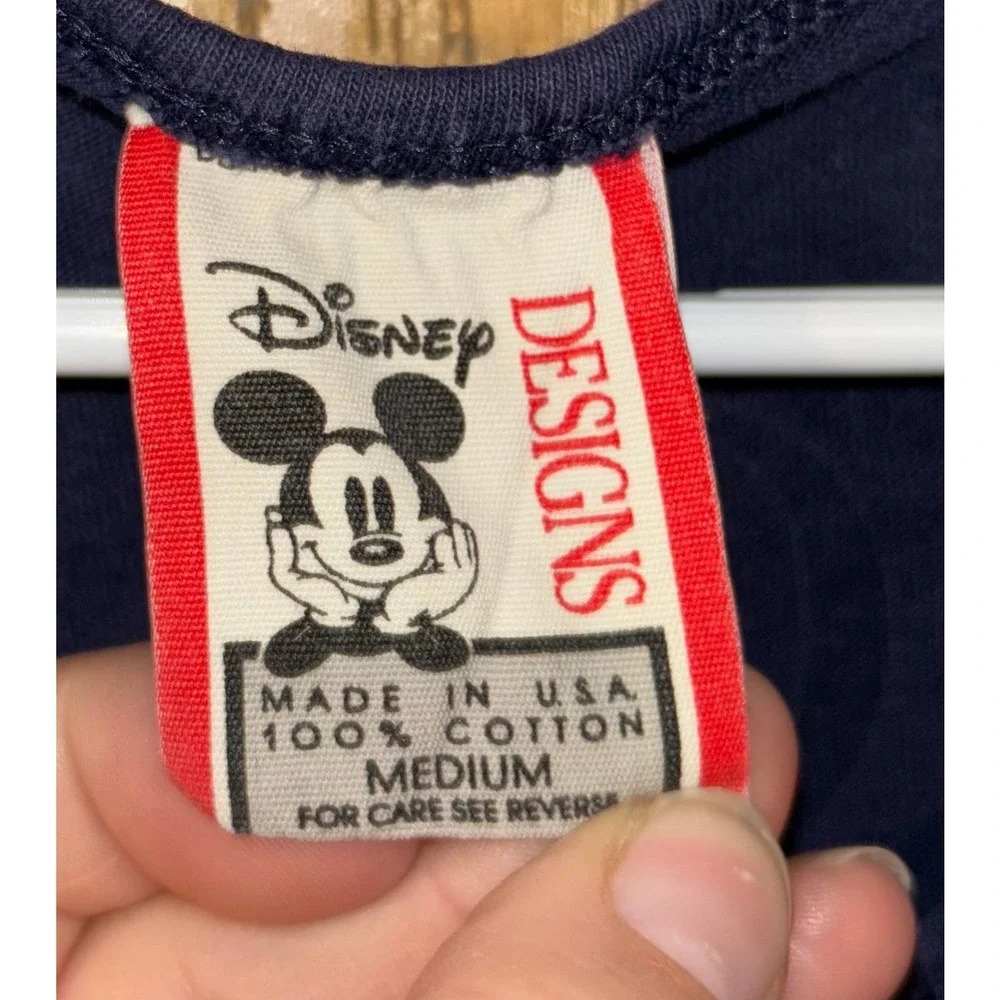 Vintage 90’s Disney Designs Made in USA Goofy tank racerback top (medium) - Picture 2 of 3